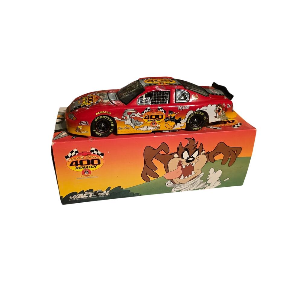 2002 Monte Carlo 400 Rematch Looney Tunes Event Car Action 1:24 Diecast Nascar
